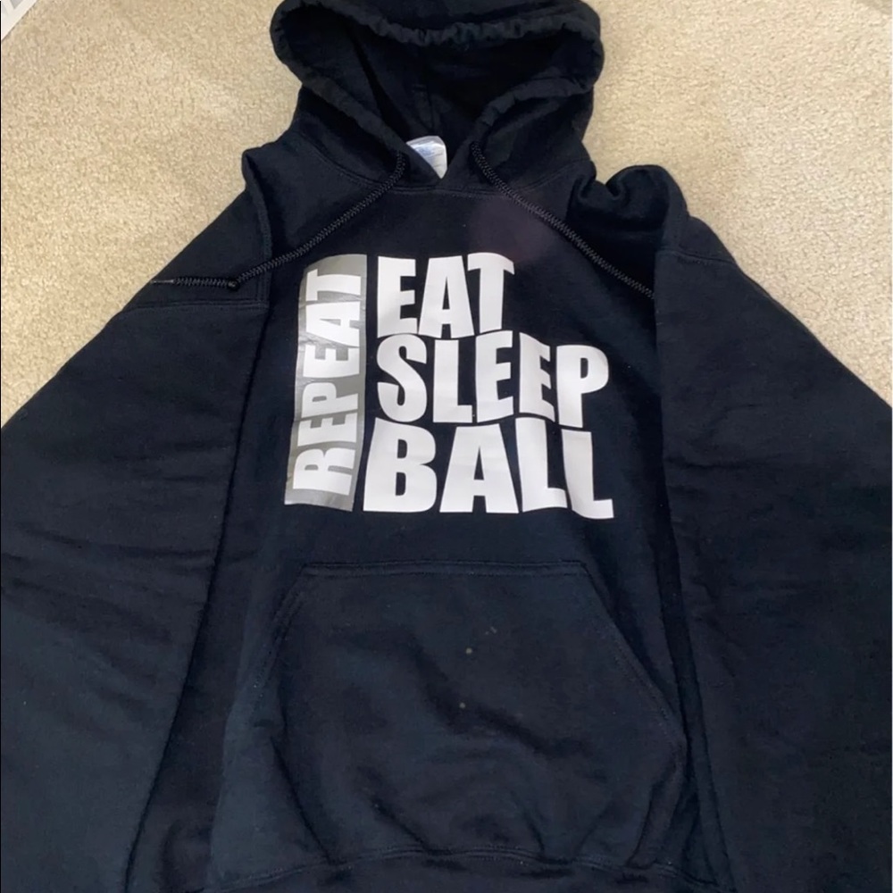 Eat Sleep Ball Repeat hoodie